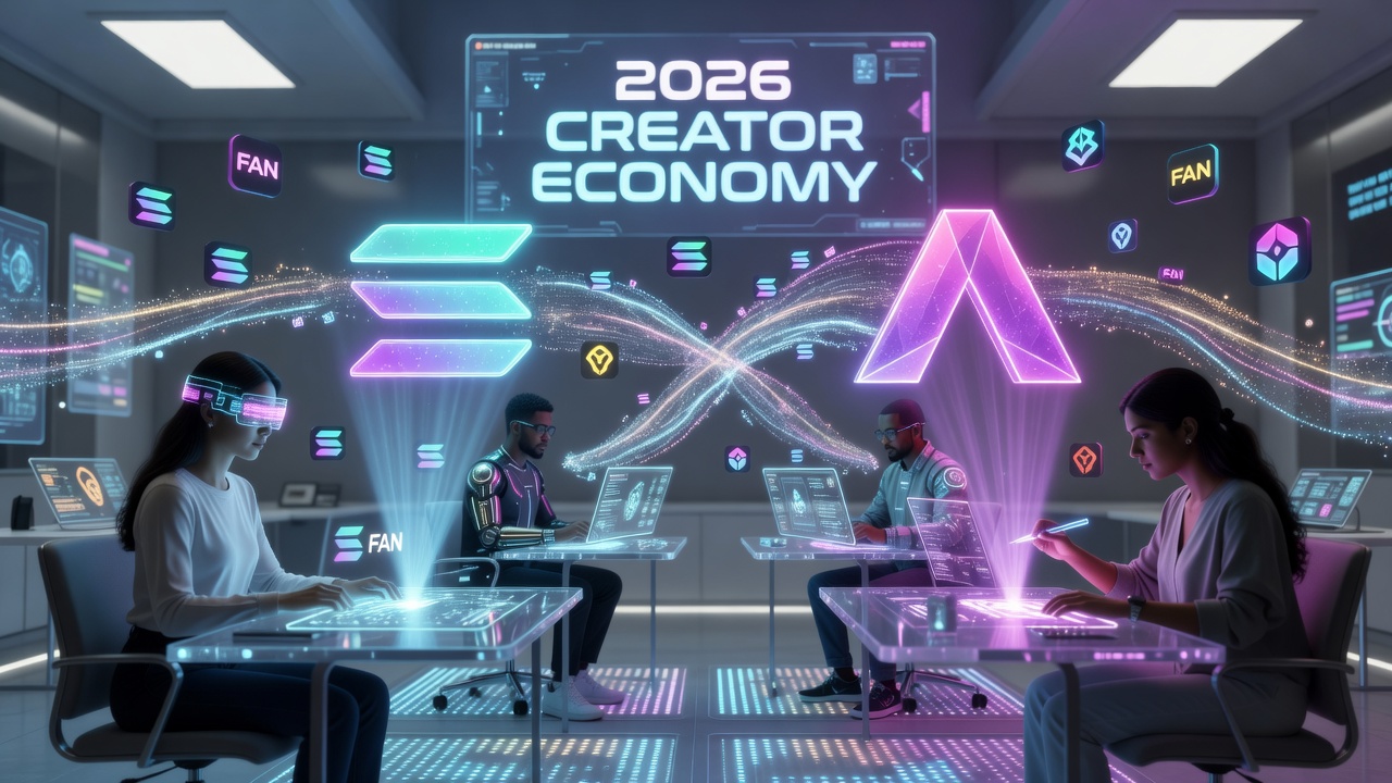 2026 Creator Economy Strategies on Solana & AVAX L1 Altcoins