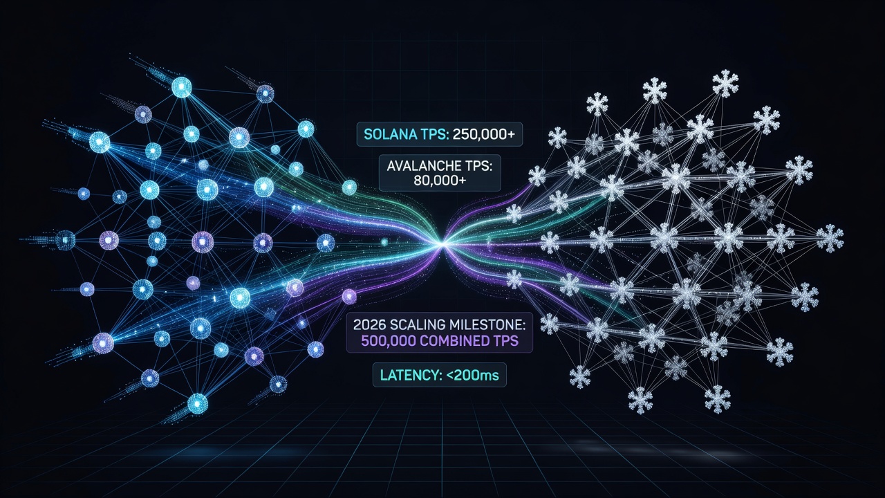 2026 Scalability Upgrades in Solana & AVAX Layer 1 Altcoins