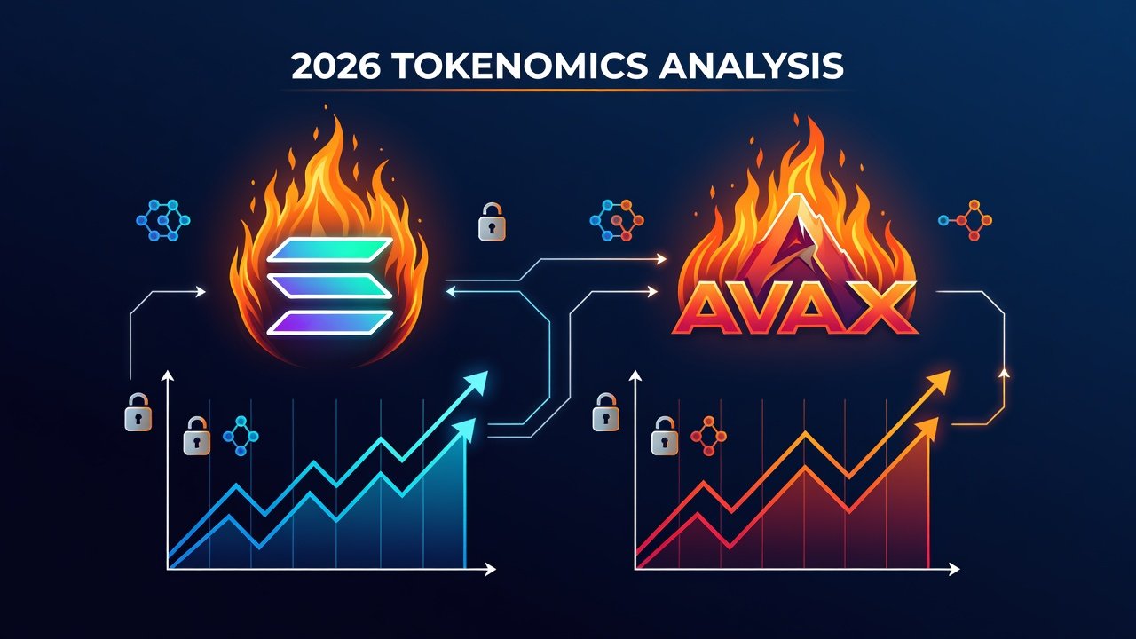 2026 SOL & AVAX Tokenomics: Burn Rates & Long-Term Value Analysis