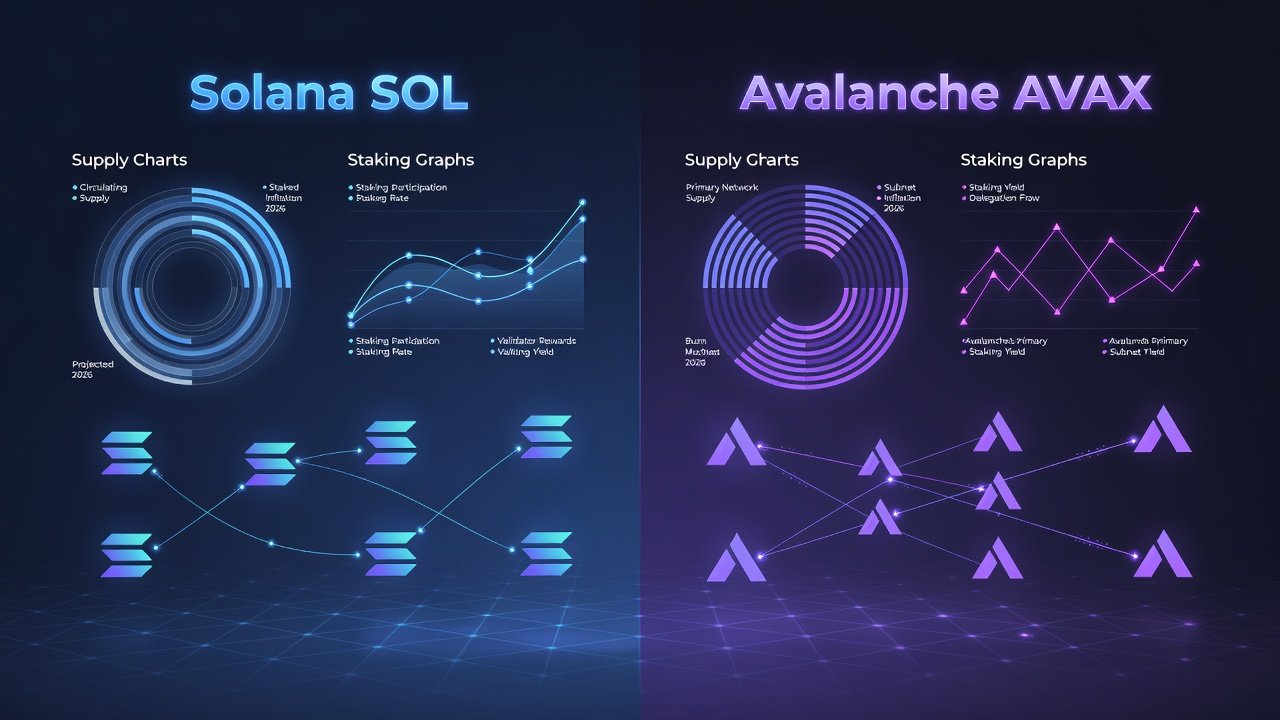 2026 SOL & AVAX Tokenomics: Utility Models for Long-Term Investors