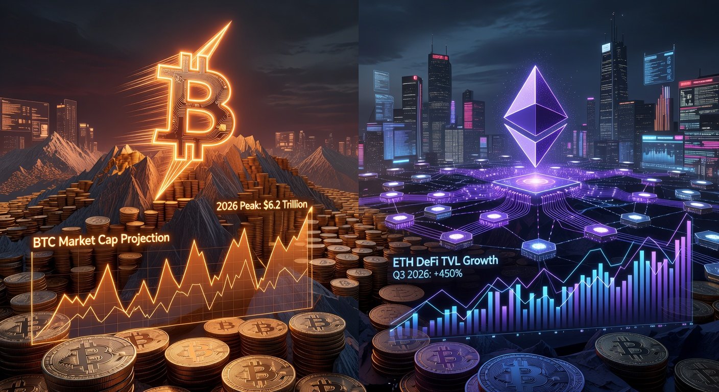 Bitcoin vs Ethereum 2026: Key Metrics Comparison