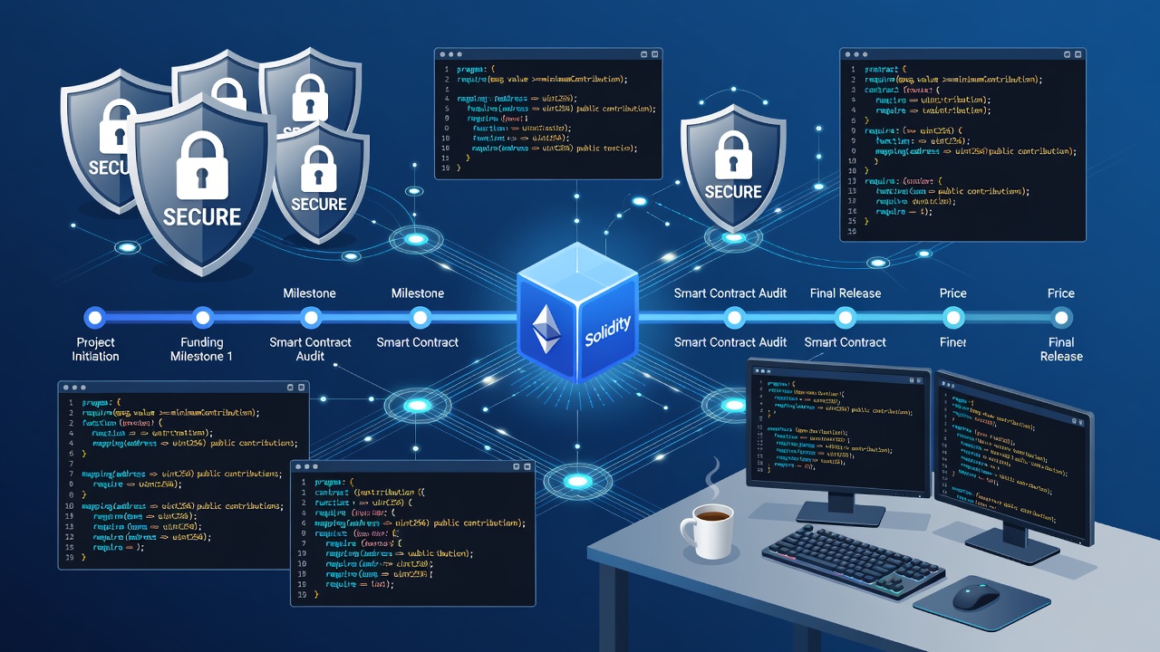 Build a Secure Crowdfunding Smart Contract in Solidity: 2026 Tutorial