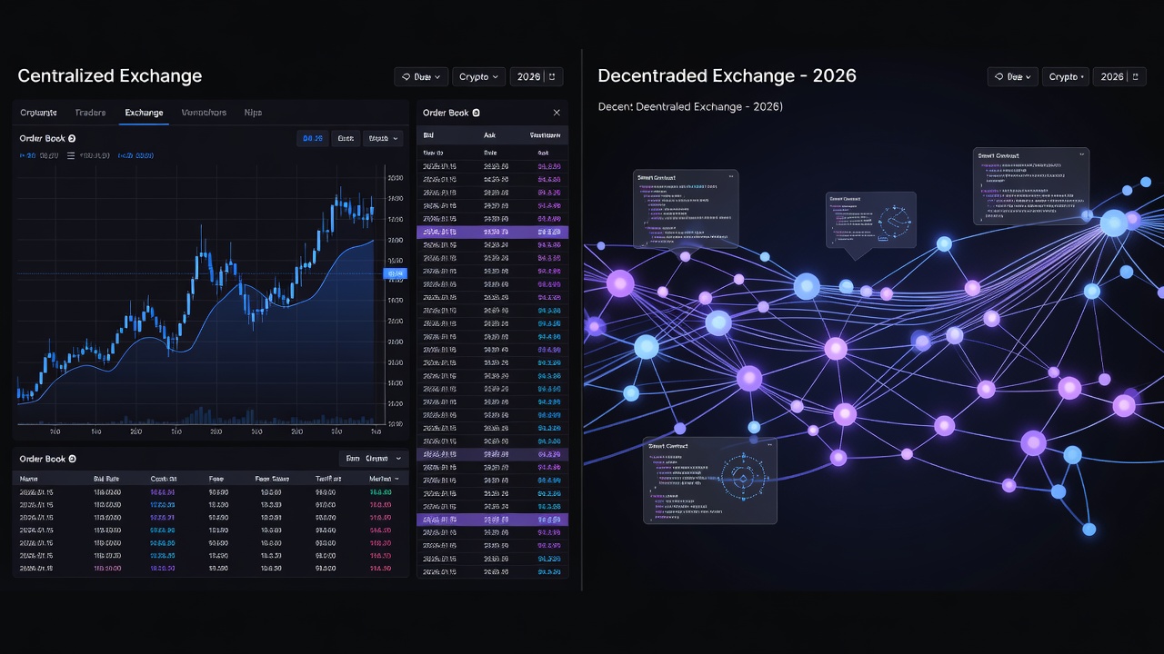 Centralized vs Decentralized Exchanges: 2026 Crypto Insights