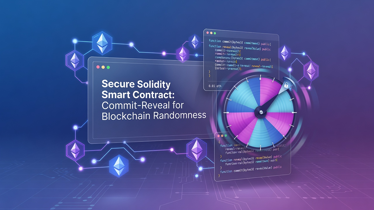 Commit-Reveal Schemes for Secure Randomness in Solidity 2026