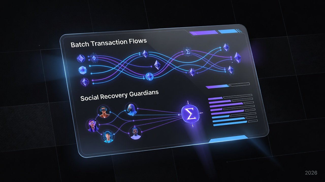 ERC-4337 DeFi Wallets 2026: Batch Ops & Social Recovery