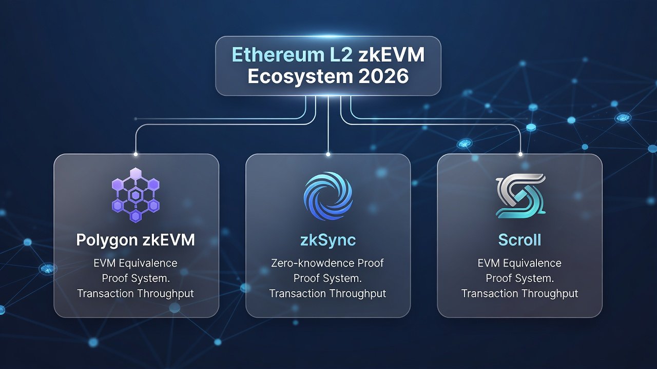 Ethereum L2 zkEVM Comparisons 2026: Benchmarks & ETH Updates