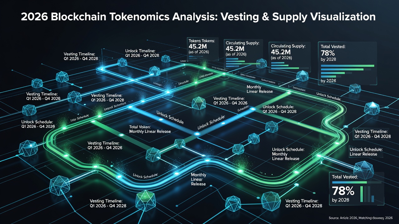Onchain Vesting Analysis for Tokenomics Health in 2026