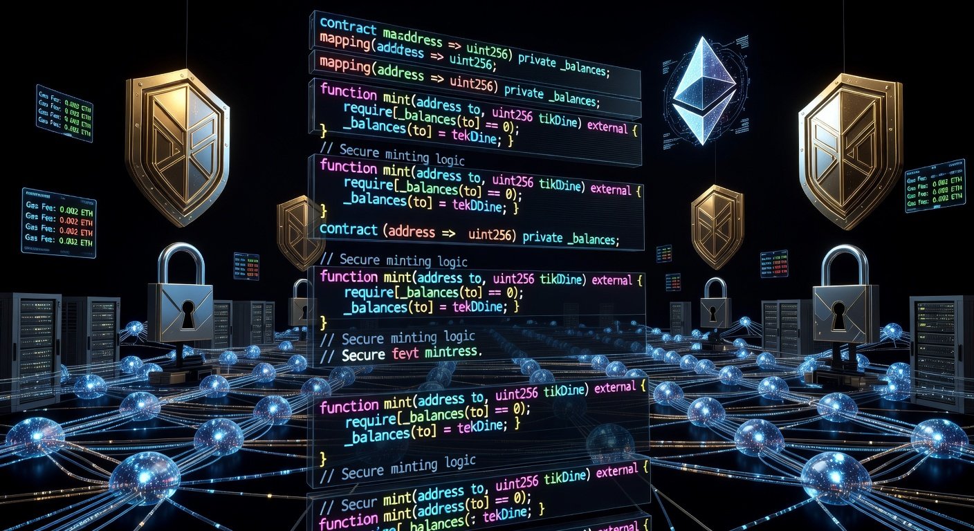 Secure ERC-721 NFT Contract in Solidity: Step-by-Step Guide