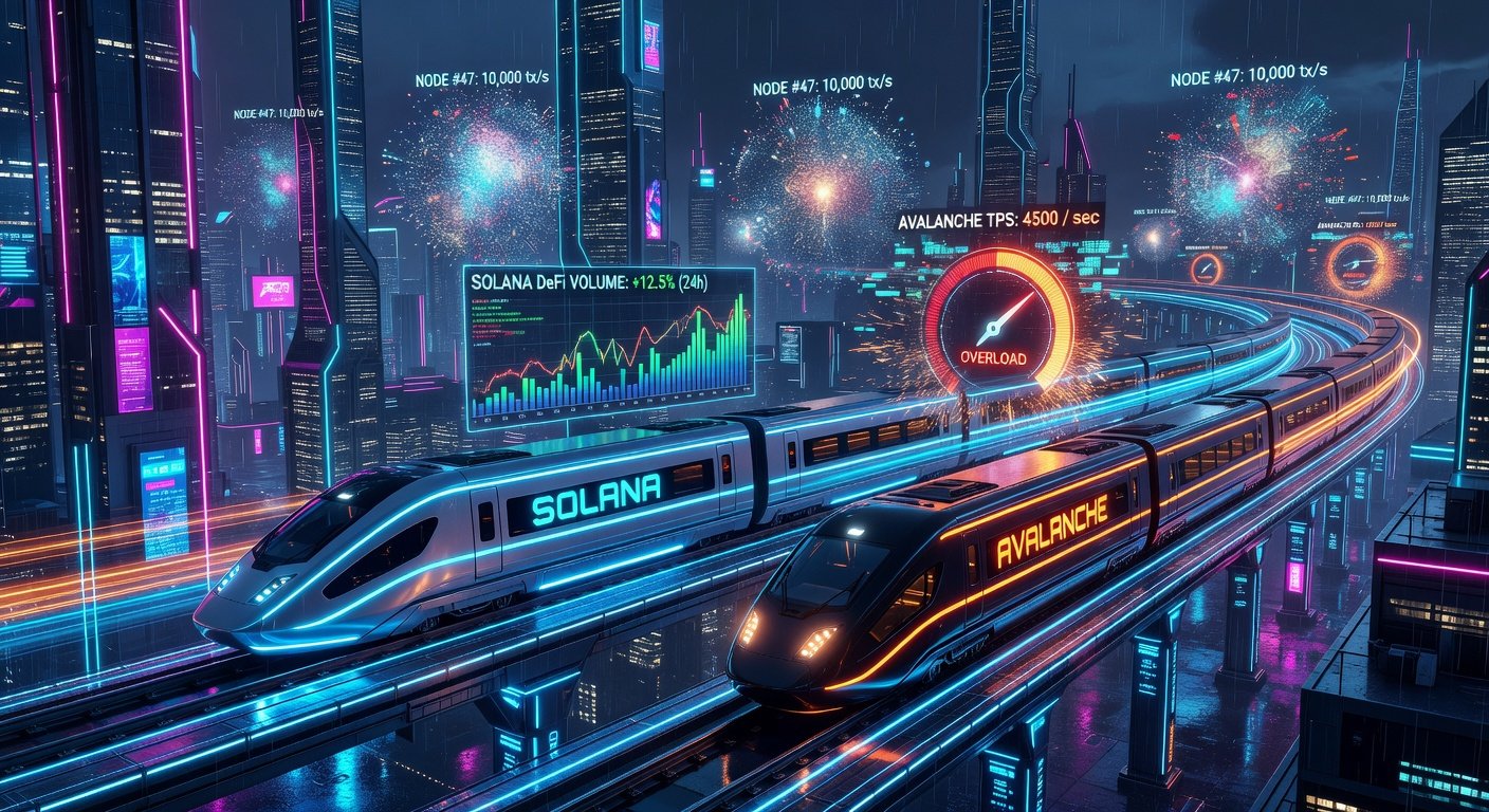 Solana vs AVAX 2026: Speed, Fees & DeFi Showdown
