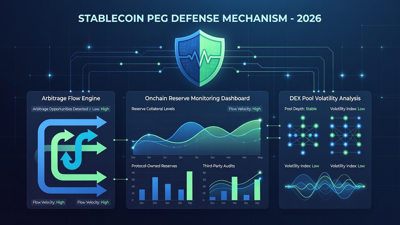 Stablecoin Peg Defense: 2026 Onchain Tokenomics Playbook