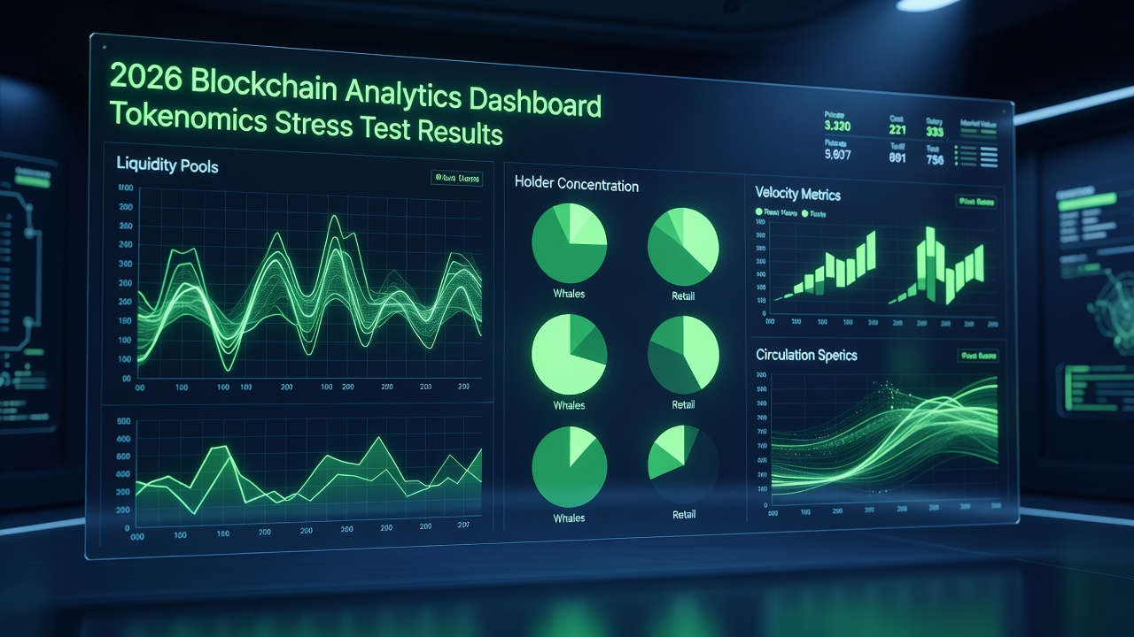 Tokenomics Stress Testing with Onchain Analytics in 2026